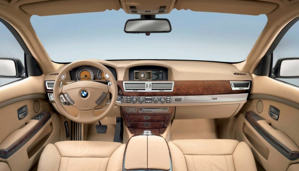 BMW E65 wnętrze